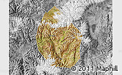 Satellite Map of Nyemo, desaturated