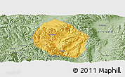 Savanna Style Panoramic Map of Nyemo