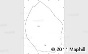 Blank Simple Map of Nyemo, cropped outside