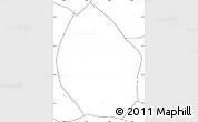 Blank Simple Map of Nyemo, no labels