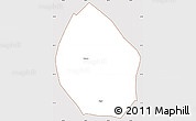 Classic Style Simple Map of Nyemo, cropped outside