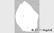 Gray Simple Map of Nyemo