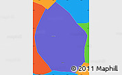 Political Simple Map of Nyemo