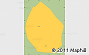 Savanna Style Simple Map of Nyemo