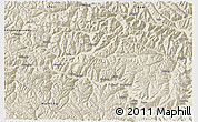 Shaded Relief 3D Map of Nyingchi