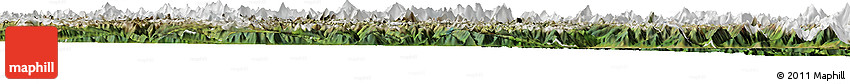 Satellite Horizon Map of Nyingchi