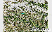 Satellite Map of Nyingchi
