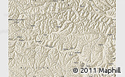 Shaded Relief Map of Nyingchi