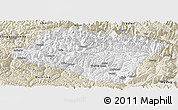 Classic Style Panoramic Map of Nyingchi