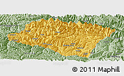 Savanna Style Panoramic Map of Nyingchi