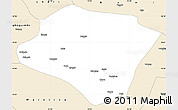 Classic Style Simple Map of Nyingchi