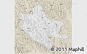 Classic Style 3D Map of Qamdo