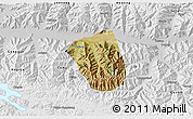 Satellite 3D Map of Qonggyai, physical outside