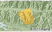 Savanna Style 3D Map of Qonggyai