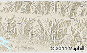 Shaded Relief 3D Map of Qonggyai