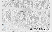 Physical Map of Qonggyai, lighten