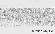 Physical Panoramic Map of Qonggyai, desaturated