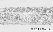 Silver Style Panoramic Map of Qonggyai