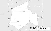 Silver Style Simple Map of Qusum