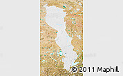 Physical Map of Raingoin, satellite outside