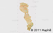 Satellite Map of Raingoin, cropped outside