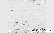 Physical Panoramic Map of Raingoin, desaturated