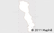 Classic Style Simple Map of Raingoin, cropped outside