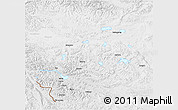 Physical 3D Map of Rutog, lighten, desaturated