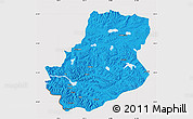 Political Map of Rutog, cropped outside