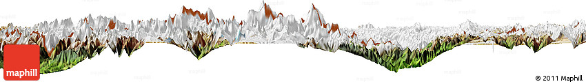 Physical Horizon Map of Tingri, satellite outside