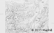 Physical 3D Map of Xaitongmoin, desaturated