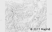 Physical 3D Map of Xaitongmoin, lighten