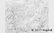 Physical 3D Map of Xaitongmoin, semi-desaturated