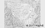 Silver Style 3D Map of Xaitongmoin