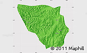Political Map of Xaitongmoin, cropped outside