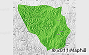 Political Map of Xaitongmoin, physical outside