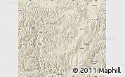 Shaded Relief Map of Xaitongmoin