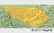 Savanna Style Panoramic Map of Xaitongmoin