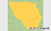 Savanna Style Simple Map of Xaitongmoin
