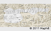 Classic Style 3D Map of Xigaze