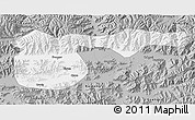 Gray 3D Map of Xigaze
