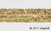 Satellite Panoramic Map of Xigaze