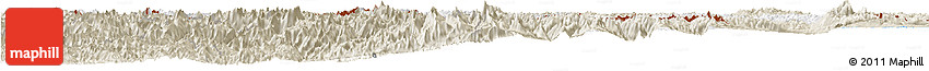 Classic Style Horizon Map of Zanda Classic Style Horizon Map of Zanda