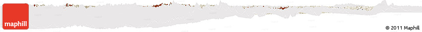 Shaded Relief Horizon Map of Zanda, cropped outside Shaded Relief Horizon Map of Zanda, cropped outside