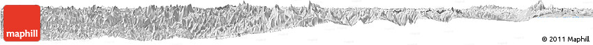 Silver Style Horizon Map of Zanda Silver Style Horizon Map of Zanda
