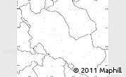 Blank Simple Map of Zanda, no labels