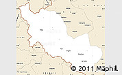 Classic Style Simple Map of Zanda