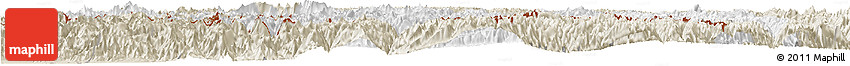 Classic Style Horizon Map of Zayu