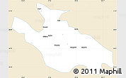 Classic Style Simple Map of Zhag Yab, single color outside