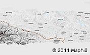 Physical Panoramic Map of Zhongba